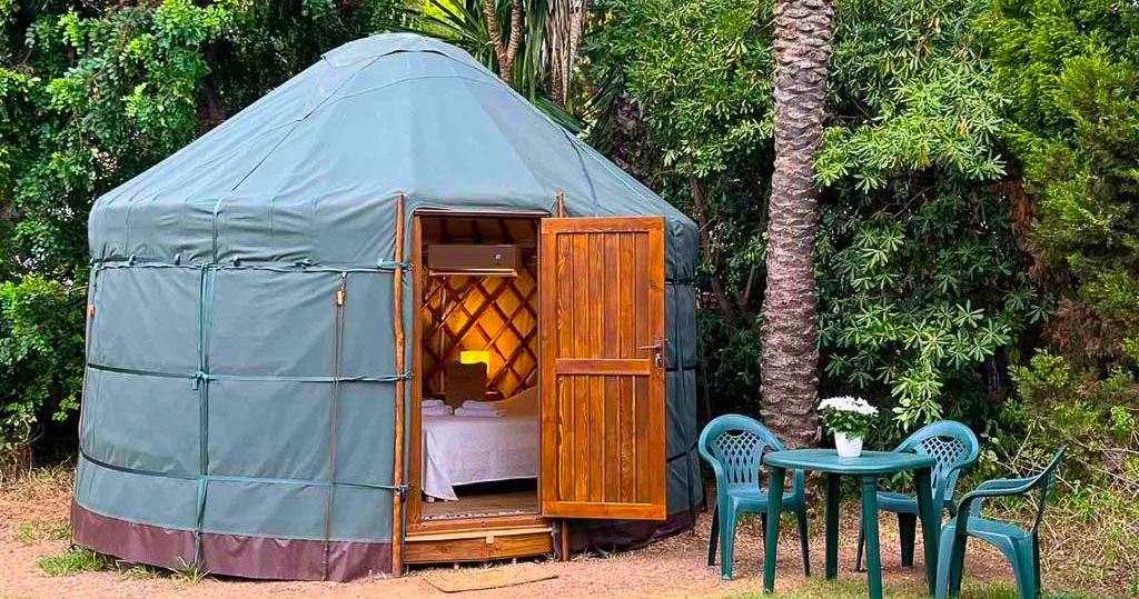 Bespoke Yurts - Used as an art studio